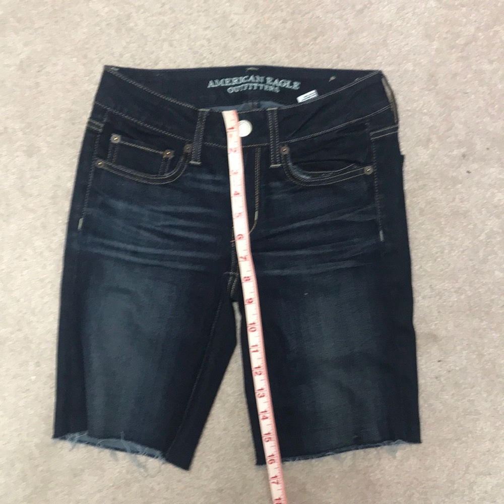 AEO Jean shorts.